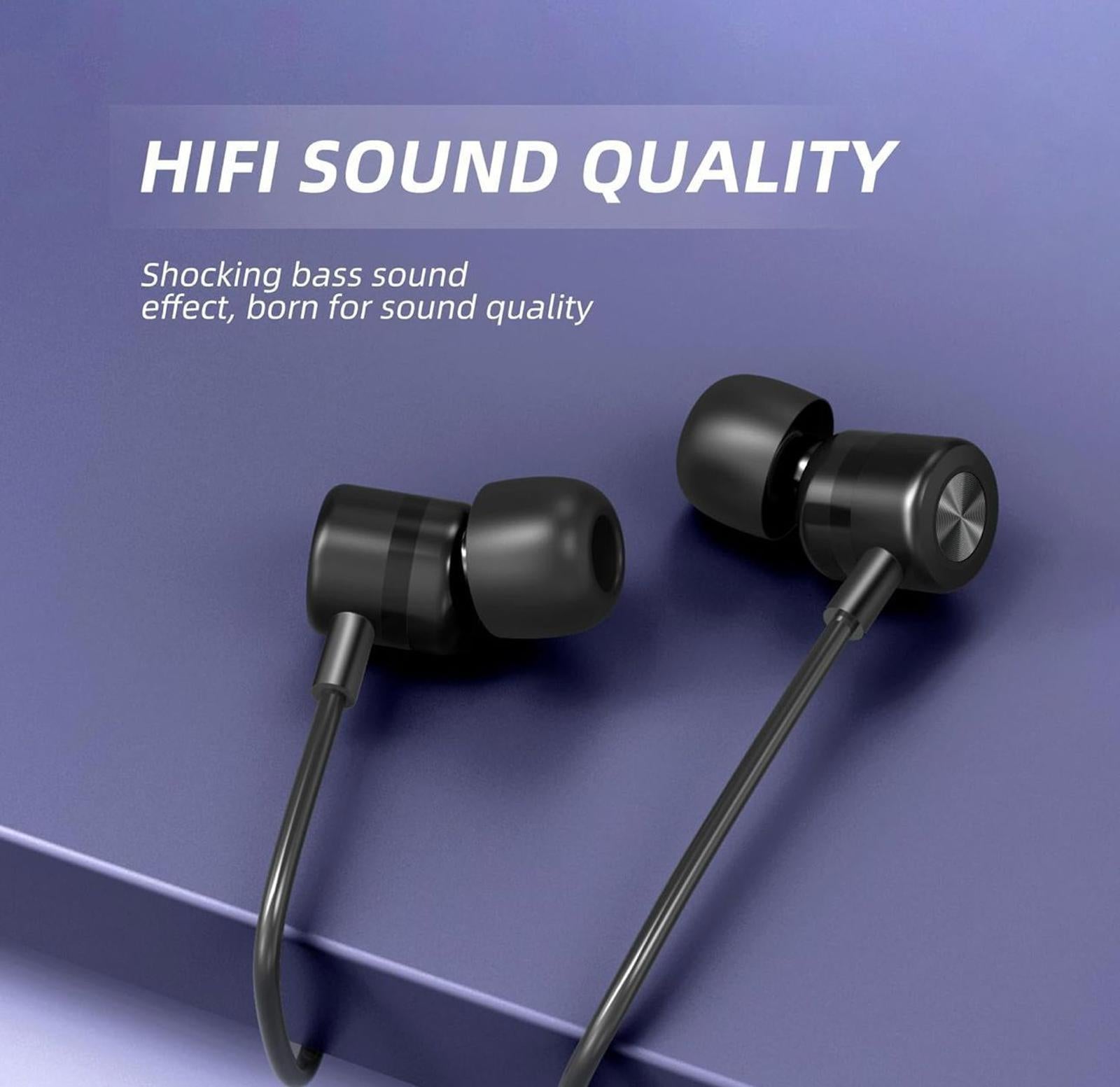 (NEW MSRP $15.99) MORMOQUE EP-06 USB-C Earbuds, HD Mic u0026 Noise-Cancelling