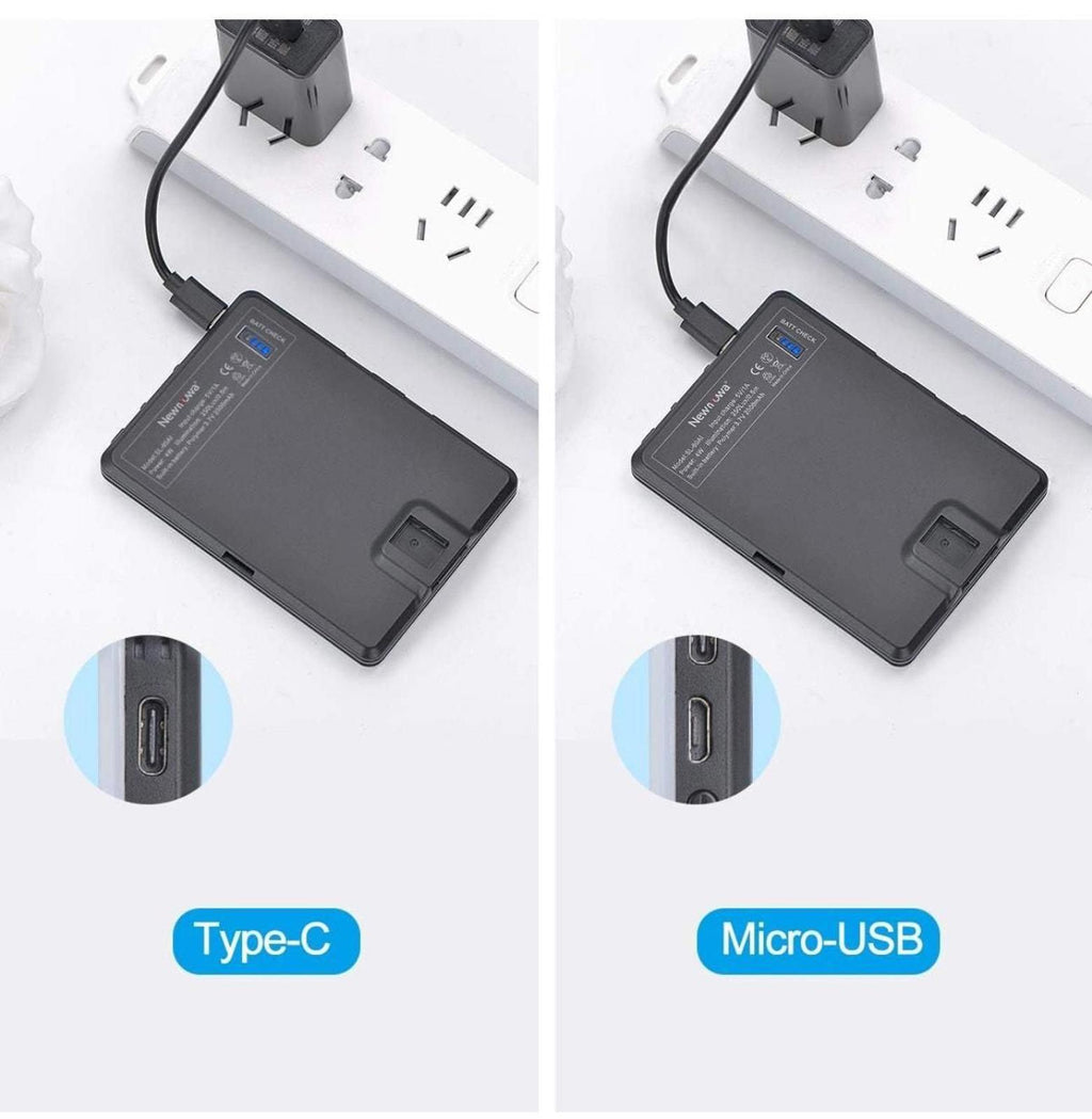 (MSRP $29.99) Newmowa 60-LED Rechargeable Clip-On Video Conference Light