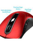 (MSRP $15.99) memzuoix 2.4G Wireless Mouse, 1400 DPI Optical Cordless Mouse