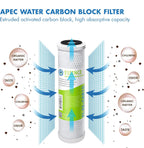 (NEW MSRP 19.95) APEC FI‑ES‑CAB10 10″ Carbon Block RO Water Filter