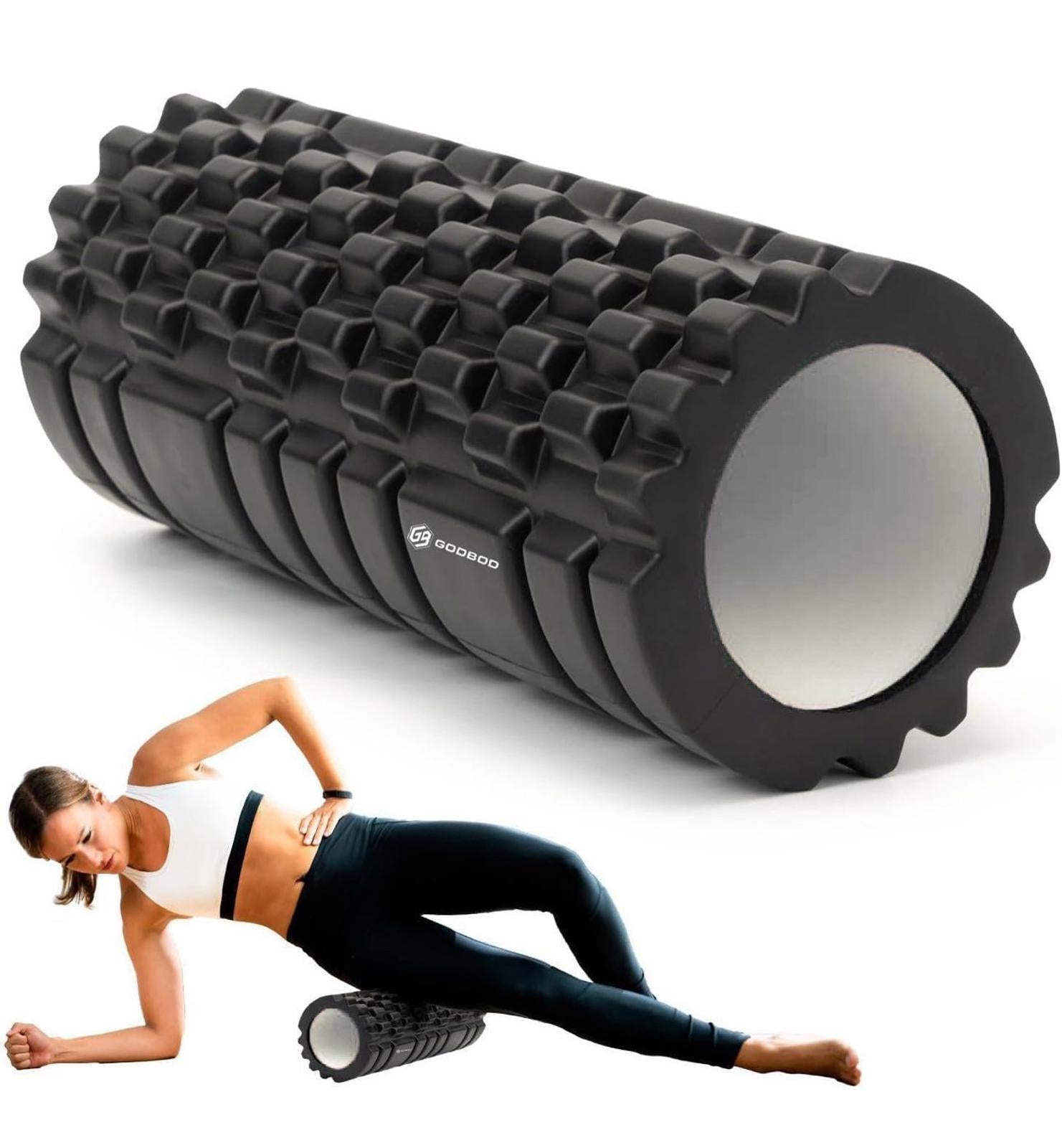 (NEW $39.99) Deep Tissue High Density Foam Roller for Recovery & Pain Relief