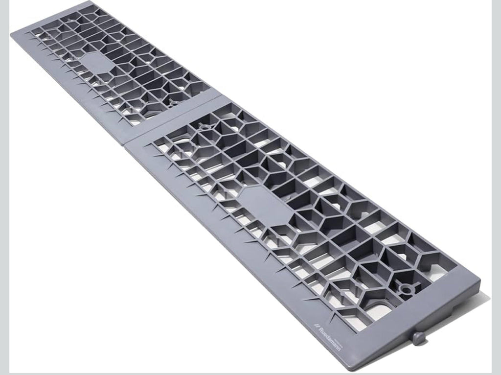 (MSRP $29.99) 1″ Modular Threshold Ramp Kit – 2‑Piece, 3 000 lb