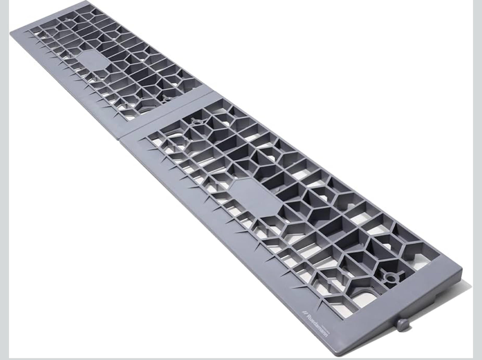 (MSRP $29.99) 1″ Modular Threshold Ramp Kit – 2‑Piece, 3 000 lb