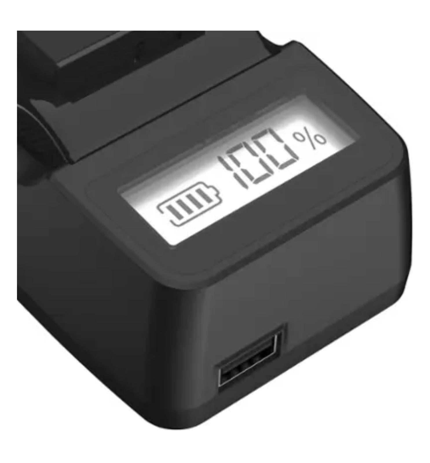 (MSRP $54.99) Digipower Travel Charger for Canon DSLR & Mirrorless Batteries