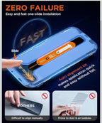 (NEW MSRP $26.99) DIMONCOAT 4‑Pack iPhone 15 Pro Max Privacy Screen Protectors