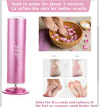 (NEW MSRP $24.99) Electric Callus Remover – Adjustable Speed, 60 Sandpapers