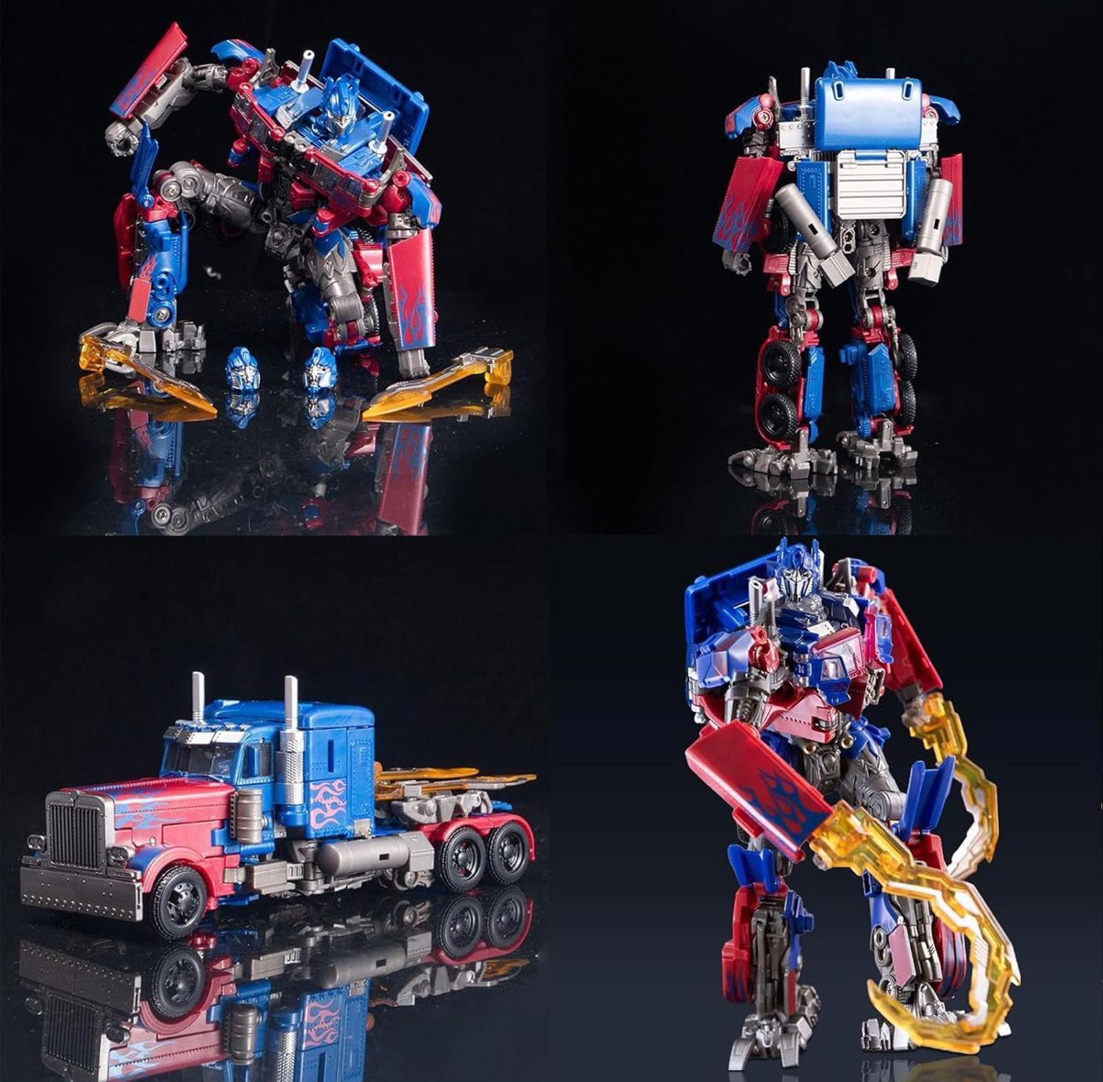 (MSRP $31.99) Truck Robot Transformer Deformation Series Toy(like Optimus Prime)