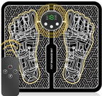(NEW MSRP $39.99)  EMS Foot Massager TENS, LCD Screen & 2-in-1 Foot/Body Pad