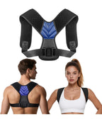 (MSRP $29.99) Adjustable Invisible Posture Corrector – Unisex Shoulder Brace