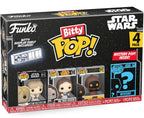 (MSRP $14.99) Funko Bitty POP! Star Wars 4-Pack – Luke, Obi-Wan, Jawa & Mystery