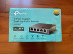 (NEW $56.95) TL-SG1005P, 5 Port Gigabit, 65W PoE Network Ethernet switch