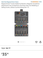 NEW MSRP $35.00) Magnet Driver™ Screw-Holder by Micaton