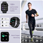 (MSRP $59.99) Smart Watch with Fitness Tracker – 1.85” Touchscreen, Waterproof