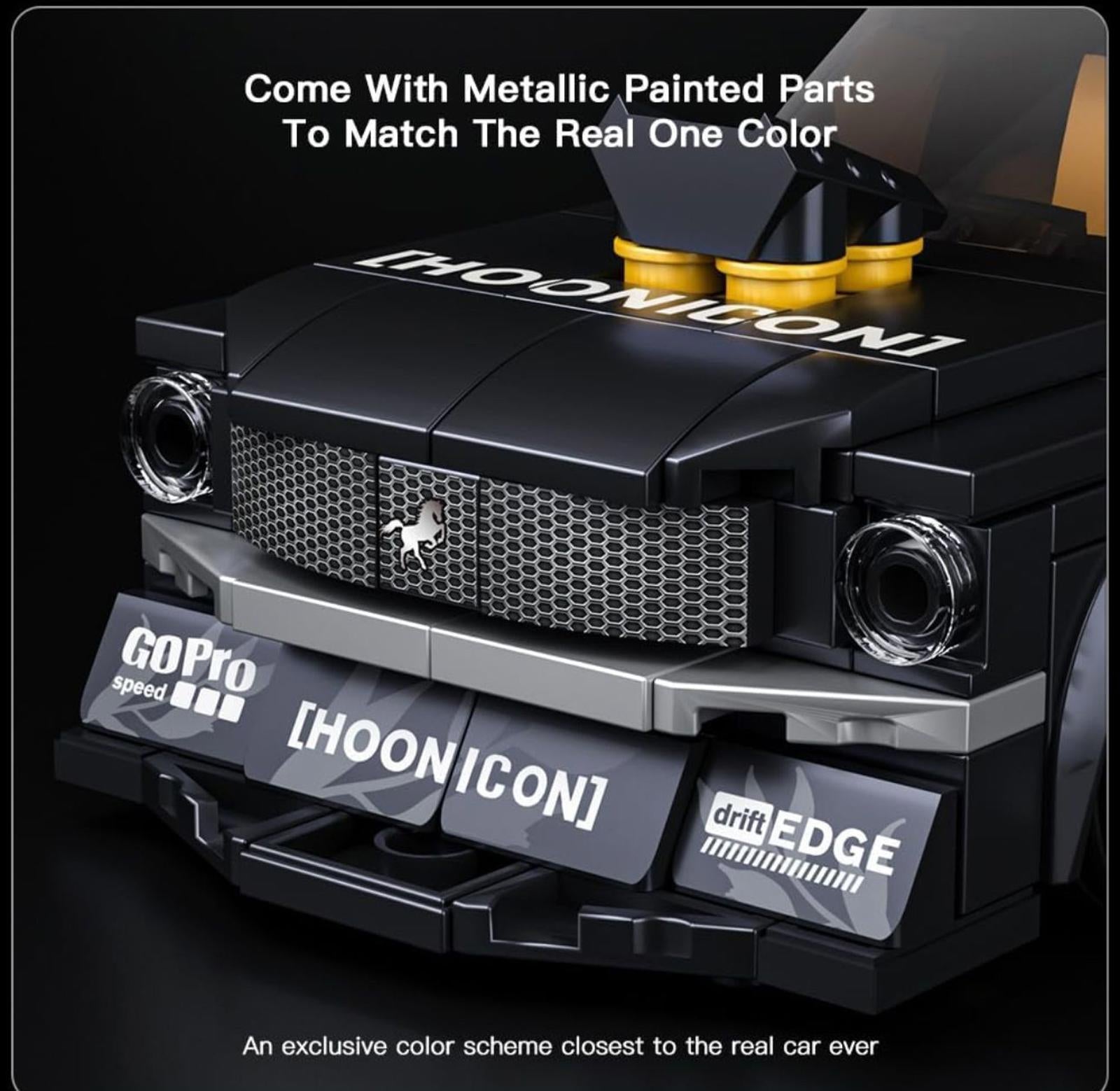 (NEW MSRP $29.99) Mould King 27024 Speed Champion Car Kit + Display Case 🏁🚗🧱