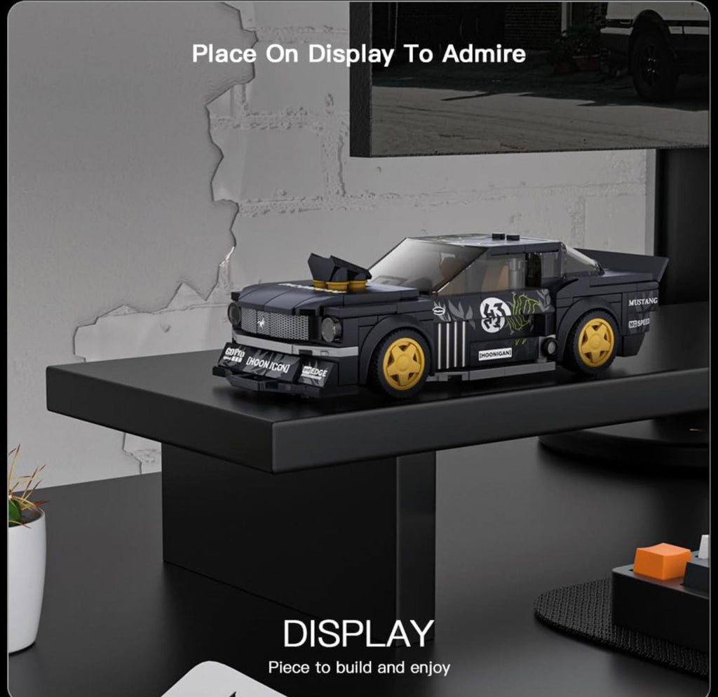 (NEW MSRP $29.99) Mould King 27024 Speed Champion Car Kit + Display Case 🏁🚗🧱