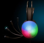 (MSRP $39.99) ENHANCE Voltaic 2 USB Gaming Headset – Stereo, Green Accent