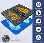 (NEW MSRP $39.99)  EMS Foot Massager TENS, LCD Screen & 2-in-1 Foot/Body Pad
