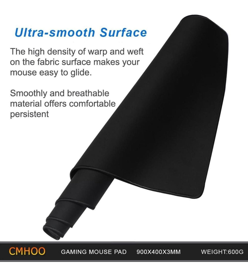 (MSRP $19.99) Cmhoo XXL Professional Large Mouse Pad & Computer Game Mouse Mat