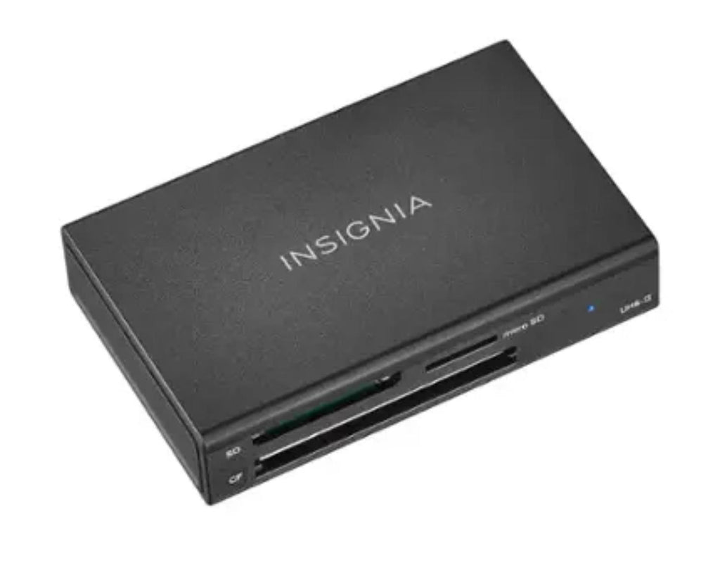 (MSRP $34.99) Insignia USB-C to SD, microSD & CompactFlash Memory Card Reader