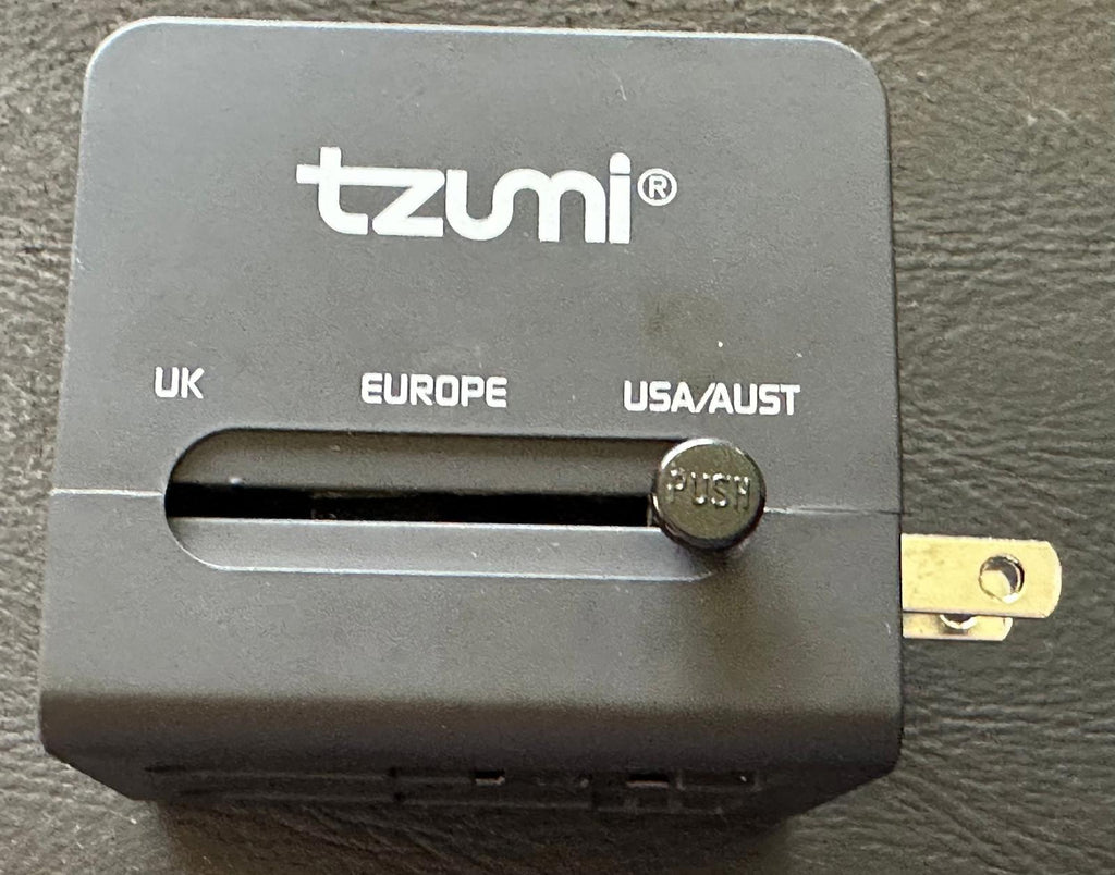 (NEW MSRP $29.99) International Travel Adapter for 150 Countries, 2 USB charging