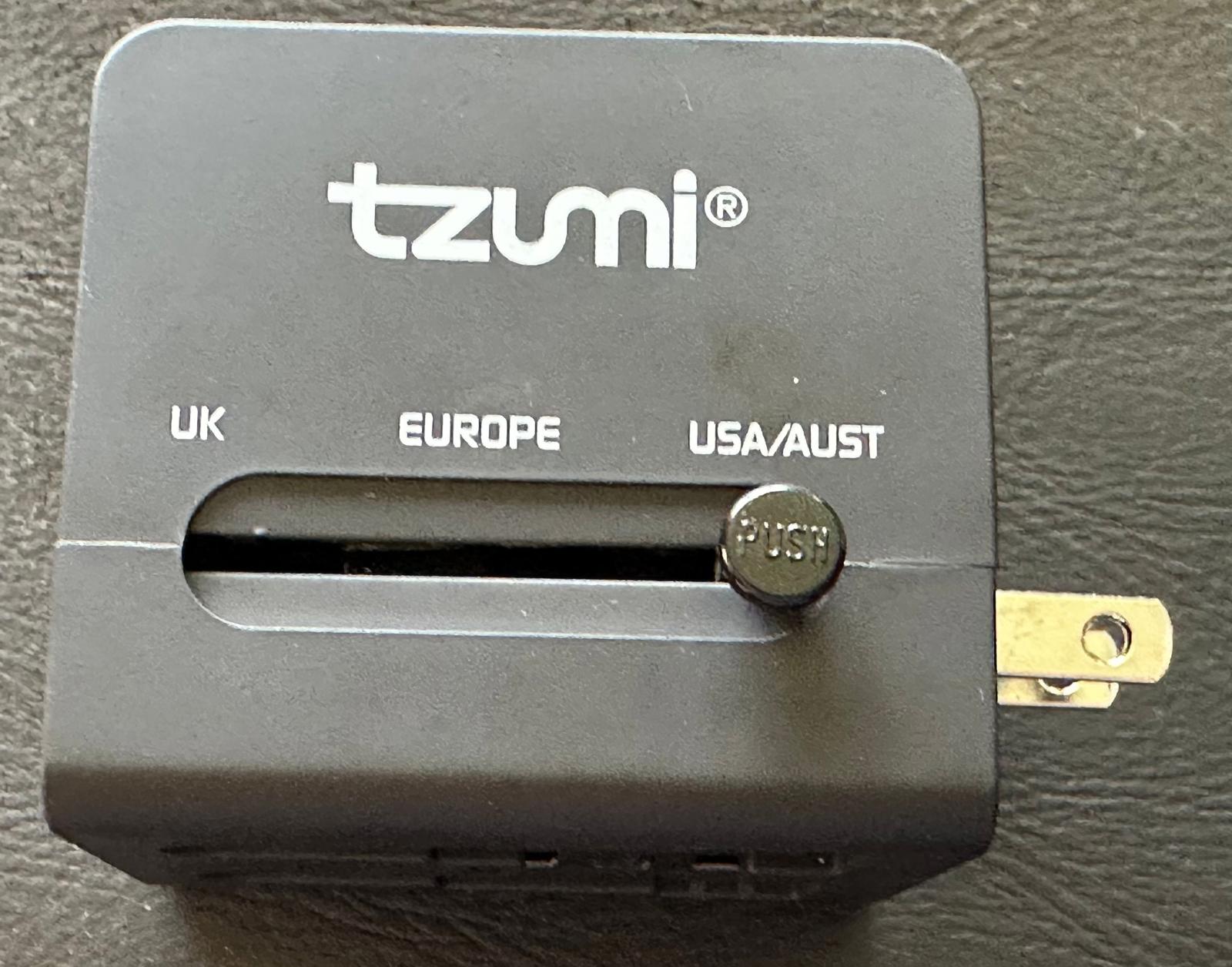 (NEW MSRP $29.99) International Travel Adapter for 150 Countries, 2 USB charging