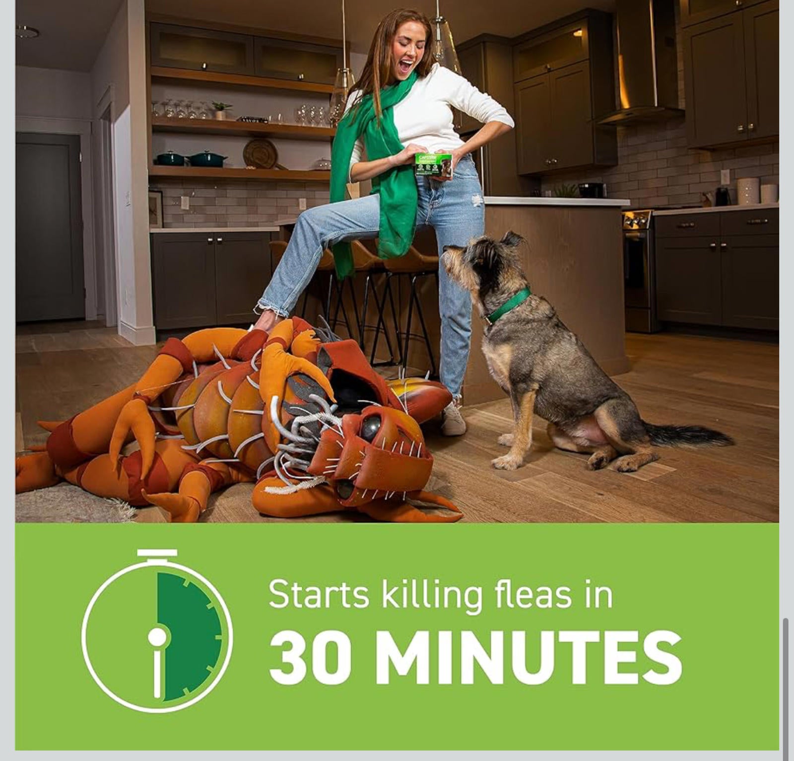 (MSRP $39.97) Capstar Oral Flea Treatment for Dogs Over 25 lbs – 6 Doses