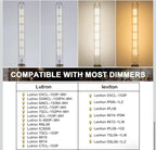 (MSRP $39.95) Pack of 6: 12W Edison-Style LED T10 Tubular Bulb – Dimmable E26