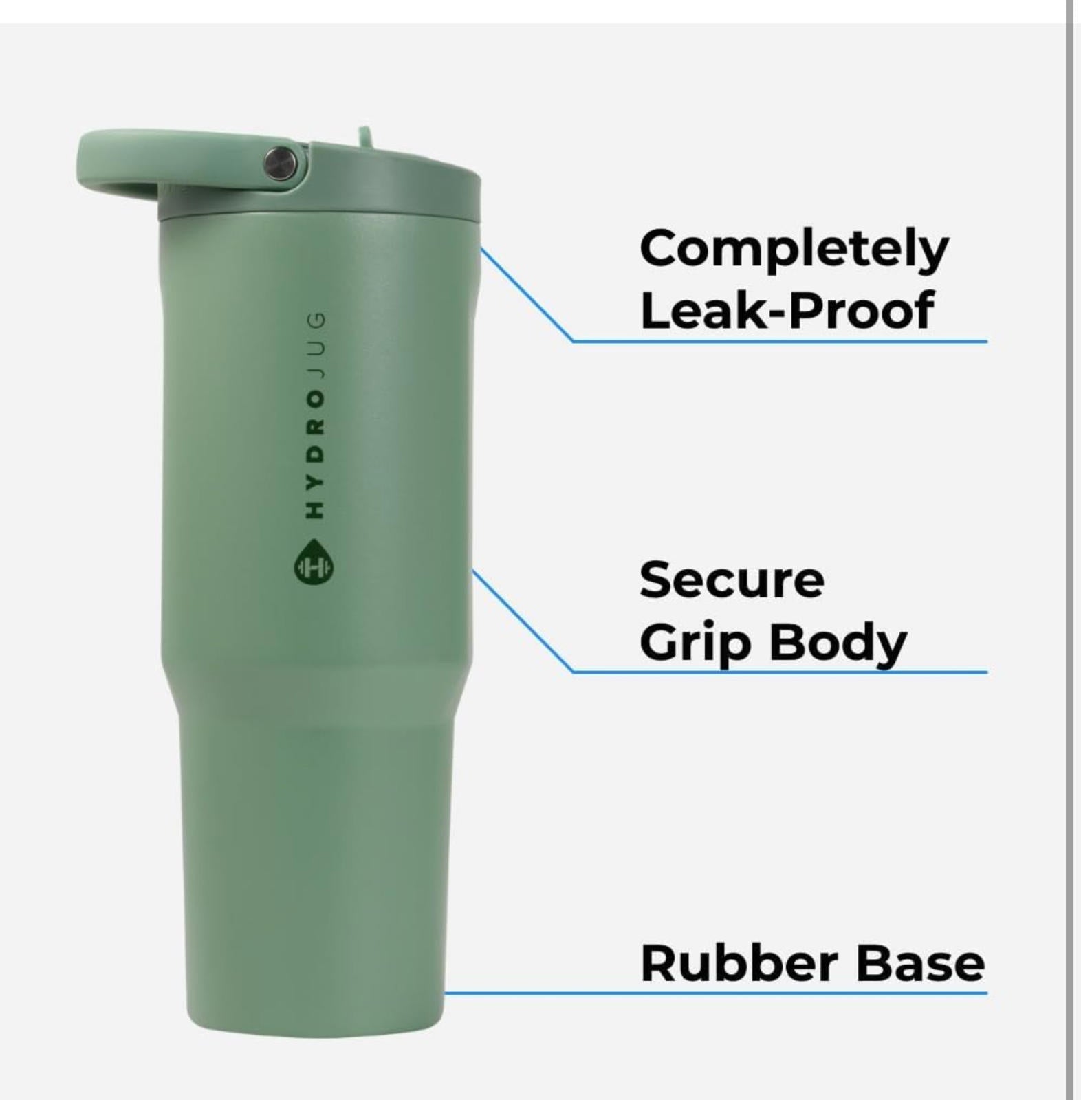 (MSRP $29.99) 20oz Stainless Steel Tumbler with StrawLeakproof, Triple Insulated