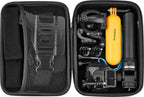 (MSRP $39.99) Insignia 12-Piece GoPro Accessory Kit –Mounts & Straps for Cameras