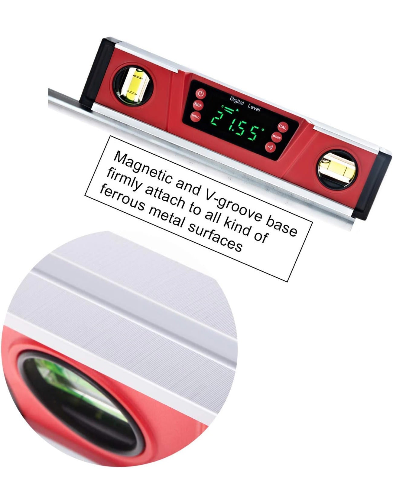 (MSRP $39.99) 10” Digital Torpedo Level – LED Display, IP54, Magnetic Base 🧰📐
