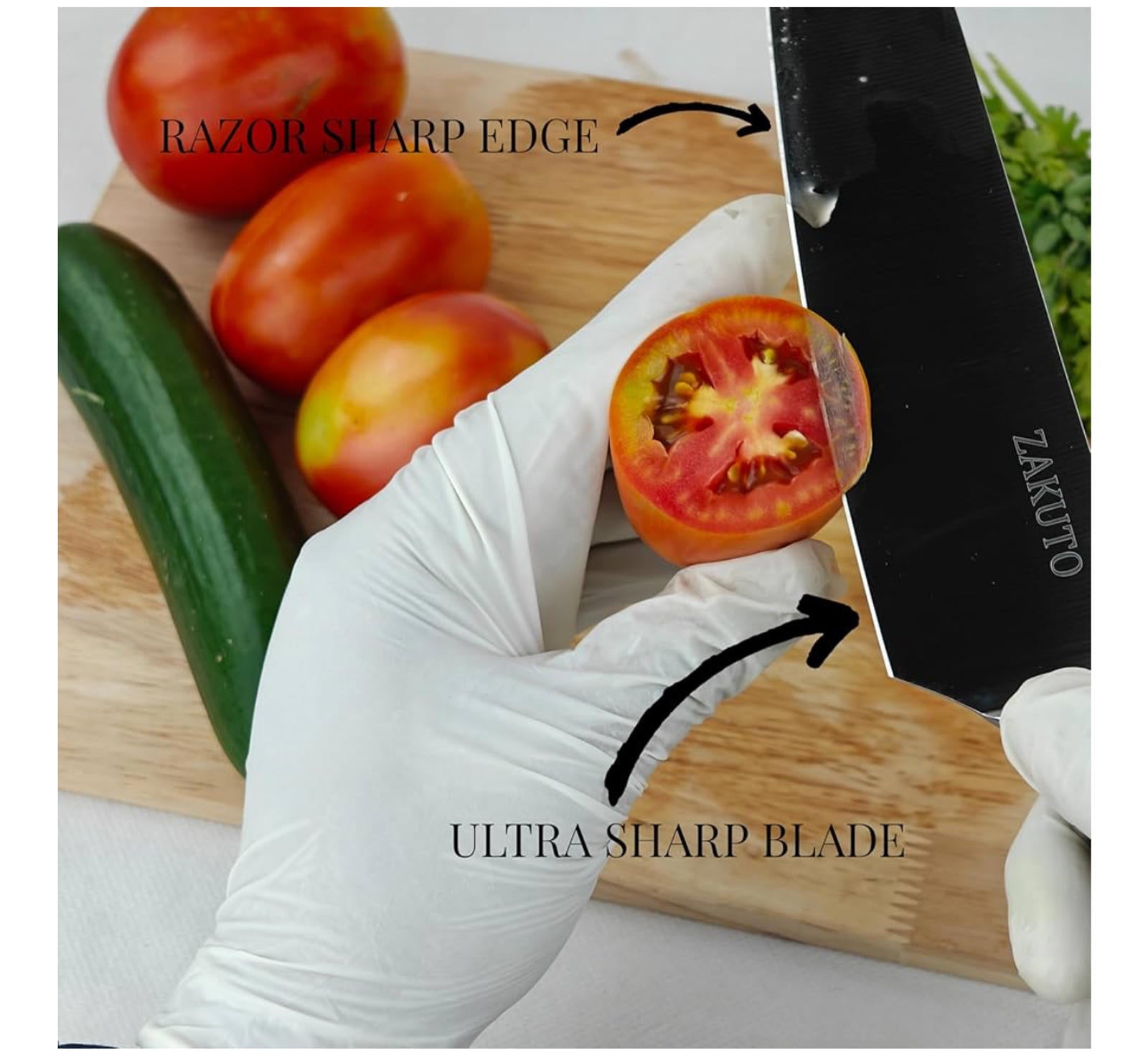 (NEW MSRP $39.99) 8‑Inch Japanese High‑Carbon Chef Knife – Gift Box