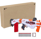 (MSRP $34.99) NERF Ultra Focus Motorized Blaster 10‑Ultra AccuStrike Dart Clip