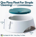 (MSRP $31.99) BARKING&MAD 2.1L No-Spill Dog Water Bowl