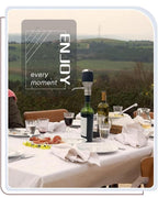 (New, Sealed, MSRP $29.99) Stainless Steel Electronic Wine Aerator and Pourer