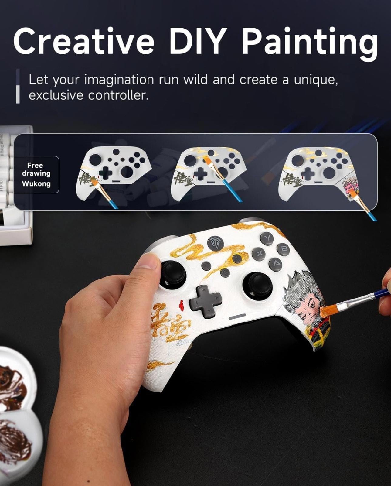 (MSRP $29.99) EasySMX X10 Wireless Controller, Hall Joysticks & Swappable Faces