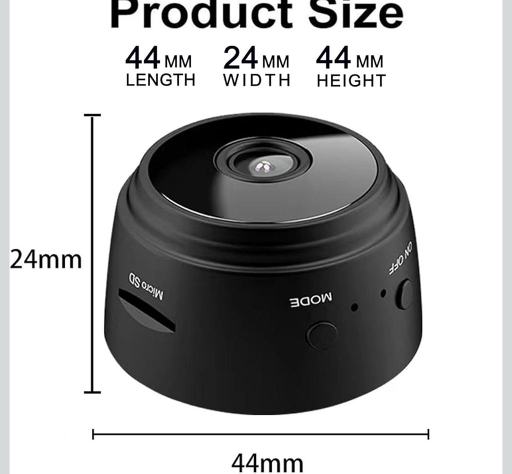 (MSRP $29.99) ZMDCAM Mini Spy Camera – 1080P WiFi Hidden Cam, Night Vision, 24/7