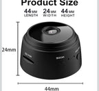 (MSRP $29.99) ZMDCAM Mini Spy Camera – 1080P WiFi Hidden Cam, Night Vision, 24/7