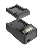(MSRP $54.99) Digipower Travel Charger for Canon DSLR & Mirrorless Batteries
