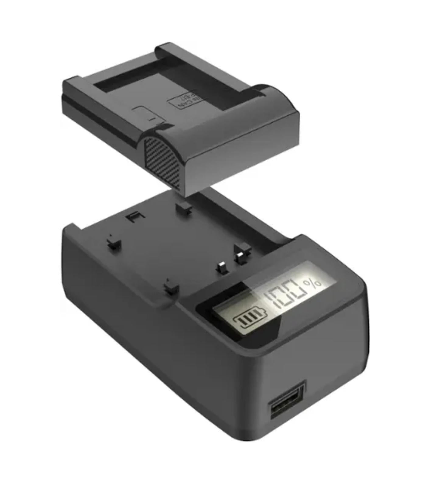 (MSRP $54.99) Digipower Travel Charger for Canon DSLR & Mirrorless Batteries