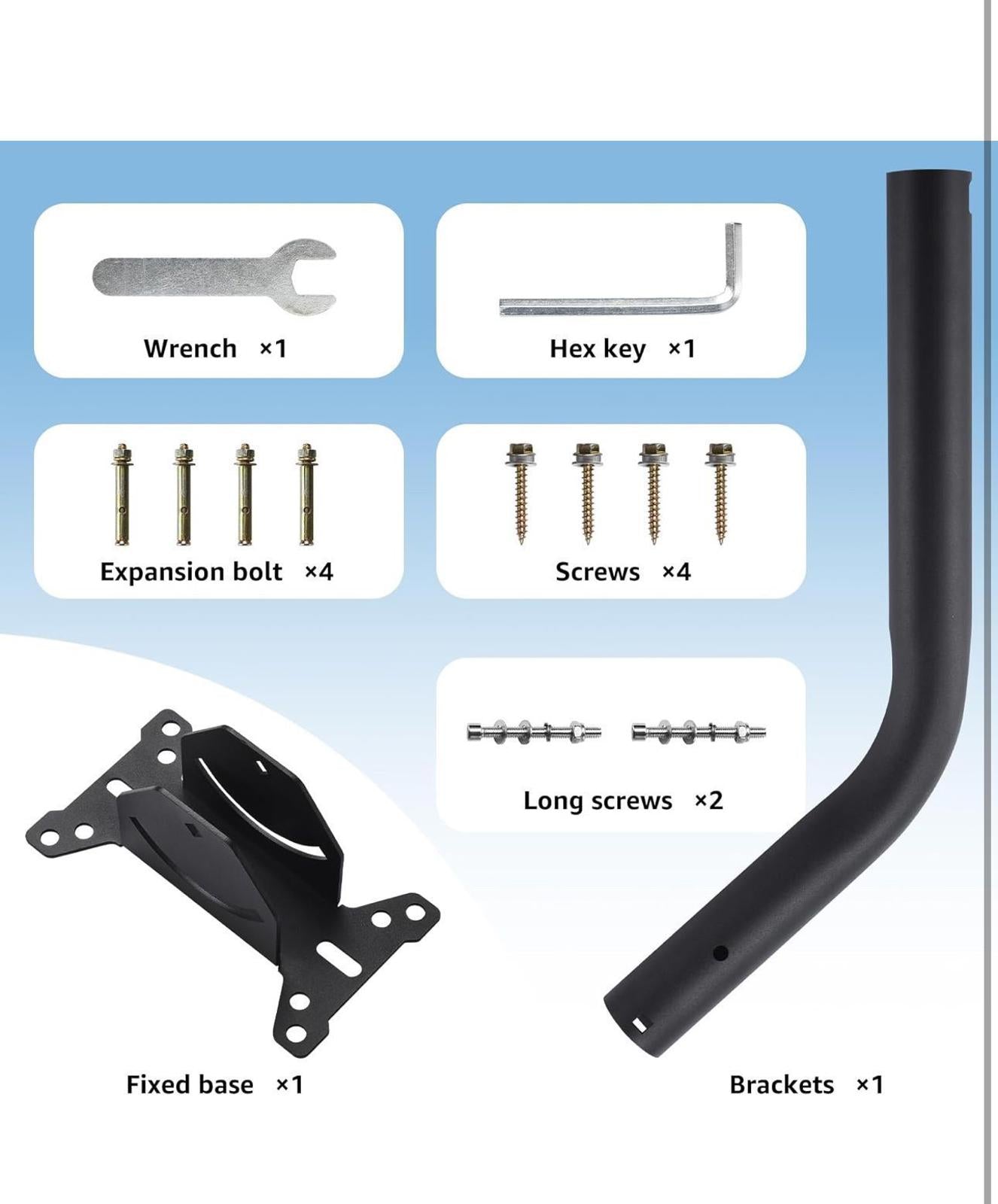 (NEW, MSRP $39.95) Starlink Mounting Kit V2 Starlink, Heavy Duty Starlink Mount