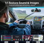 (MSRP $49.99) Wireless CarPlay Adapter – Plug & Play, Zero Latency