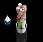 (NEW MSRP $25) PWRSYNC 6 Ft. 3.5 Mm Aux Cable
