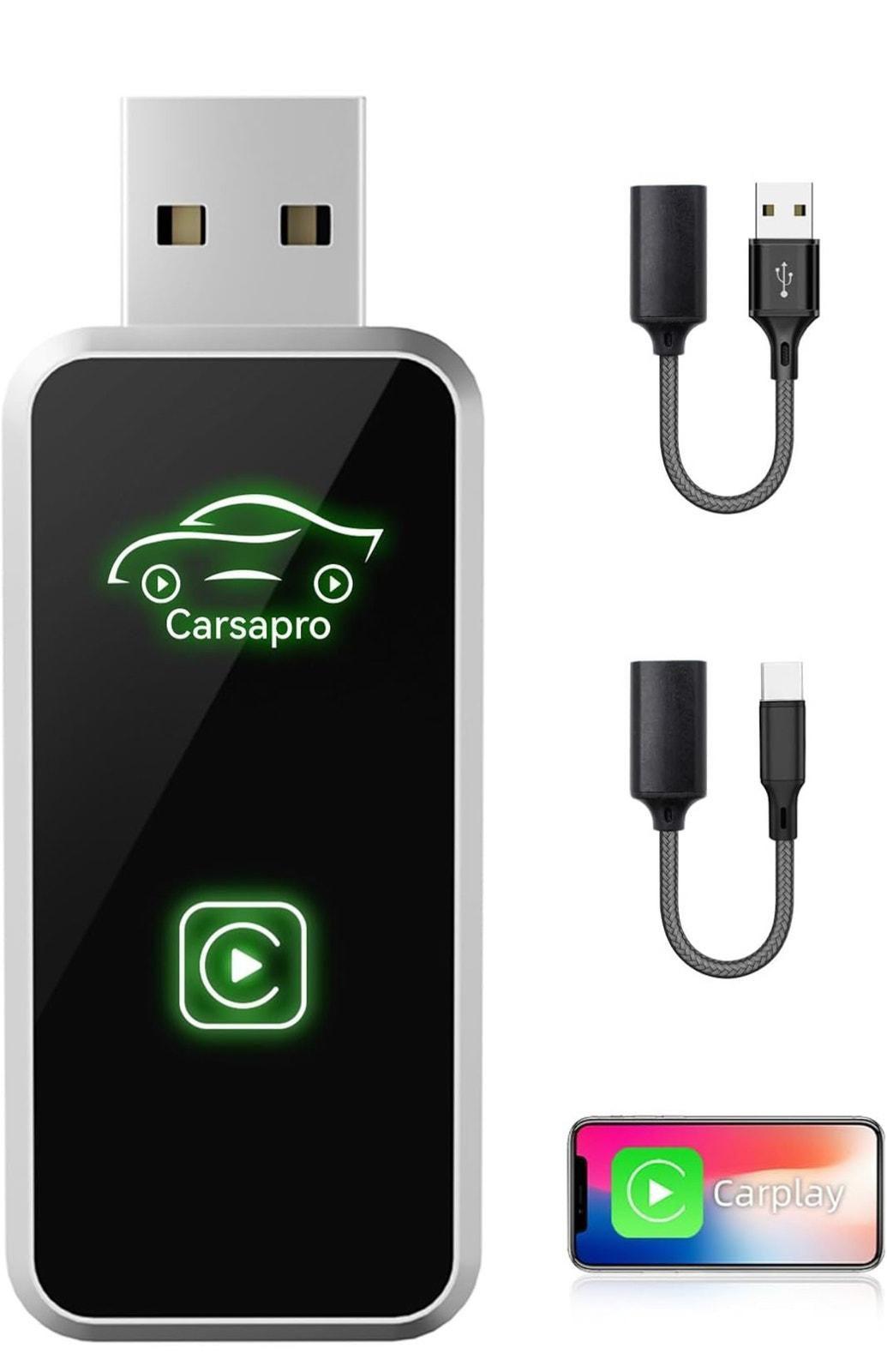 (MSRP $24.99) P8000 CarPlay Adapter: converts Wired CarPlay to Wireless