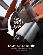 (MSRP $29.99) LISEN 69W Retractable 4‑in‑1 USB Car Charger — PD 30W + USB‑C