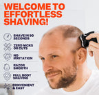 (MSRP $89.95) Freebird FlexSeries Pro Head & Body Shaver – Wet/Dry, Rechargeable