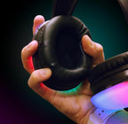(MSRP $39.99) ENHANCE Voltaic 2 USB Gaming Headset – Stereo, Green Accent