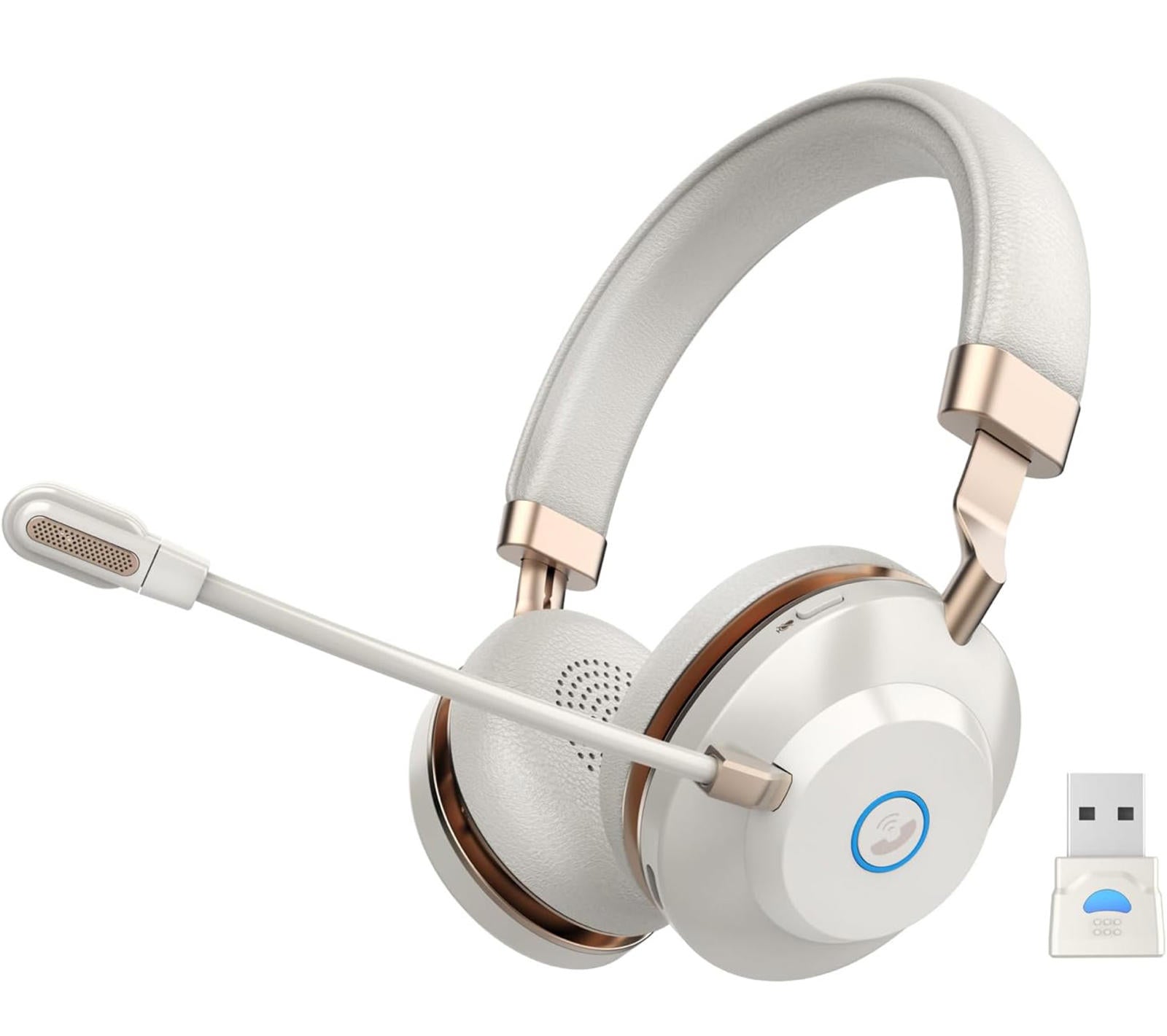 (NEW MSRP $59.99) 🎧 Wireless Over-Ear Headphones w/ Mic & 65hr Battery