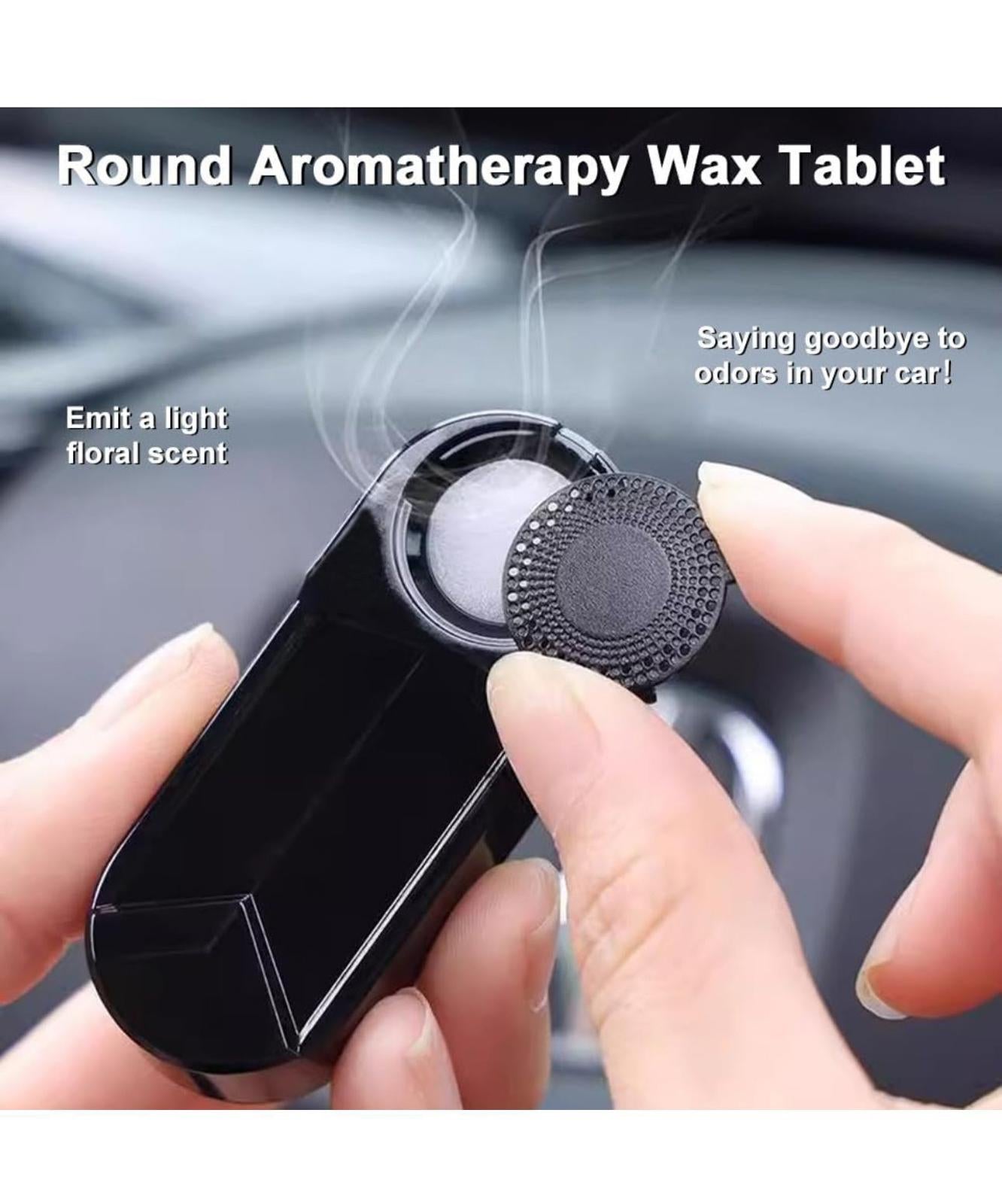 (NEW $12) Solar-Powered Car Security LED – Anti-Theft Warning Device