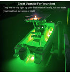 (MSRP $19.99) Boaton 4-Pack 12V Marine LED Interior Courtesy Lights, Waterproof