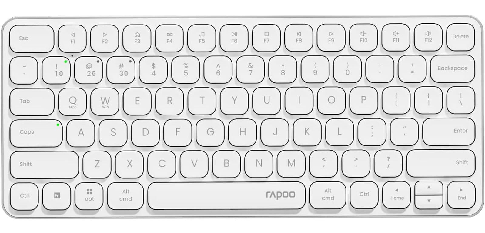 MSRP $29.99) Ultra-Slim Wireless Keyboard with Silent Keys – Compact & Portable